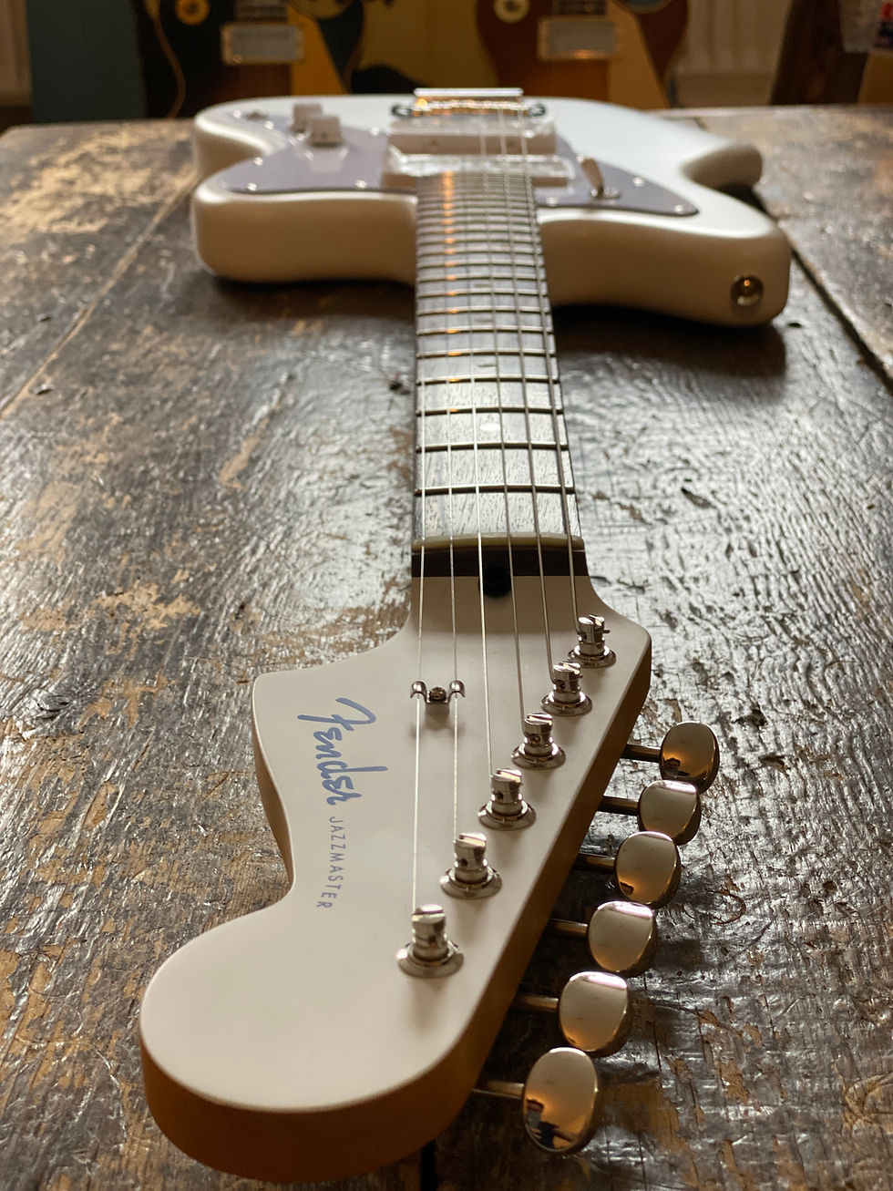 Thumbnail: Fender Limited Edition Blanc Jazzmaster Hybrid II MIJ Japan Domestic Only Model