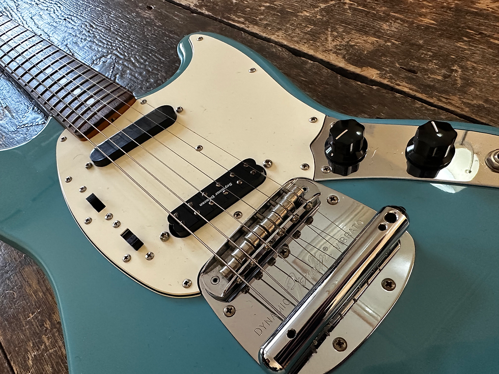 Thumbnail: Fender Japan Mustang 1966 Reissue California Blue MIJ 1999