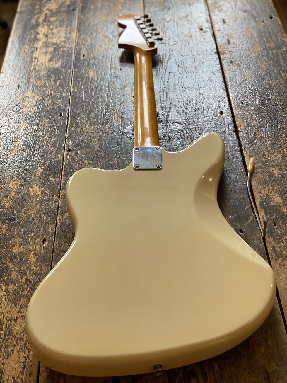 Thumbnail: Fender Japan 1997 Jaguar '66 Reissue CIJ-Era O-Serial Vintage White 1997