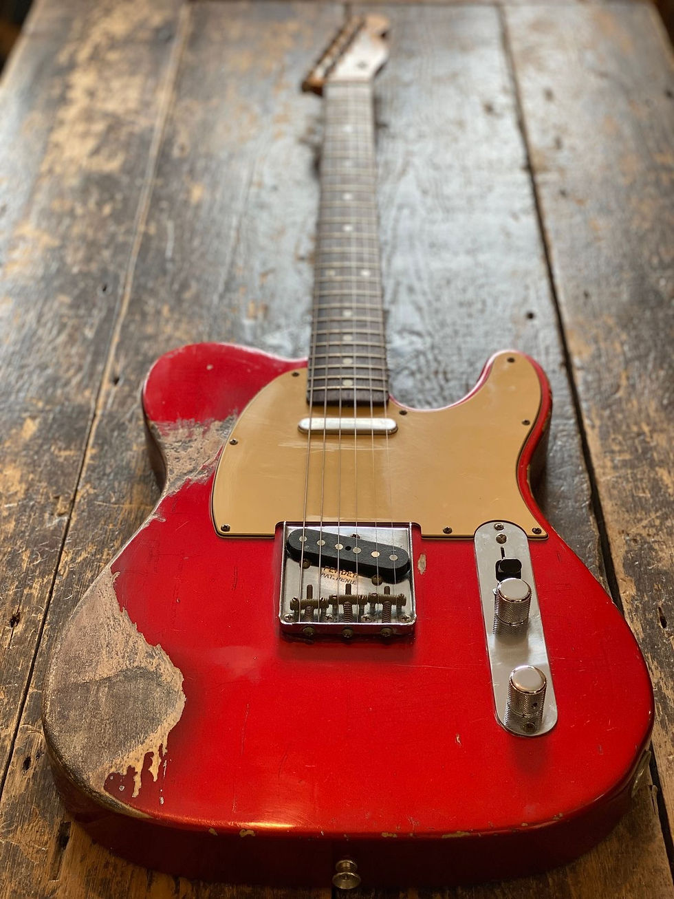 Thumbnail: Fender Telecaster 2004 American Vintage 1960 Reissue FSR Candy Apple Red Relic