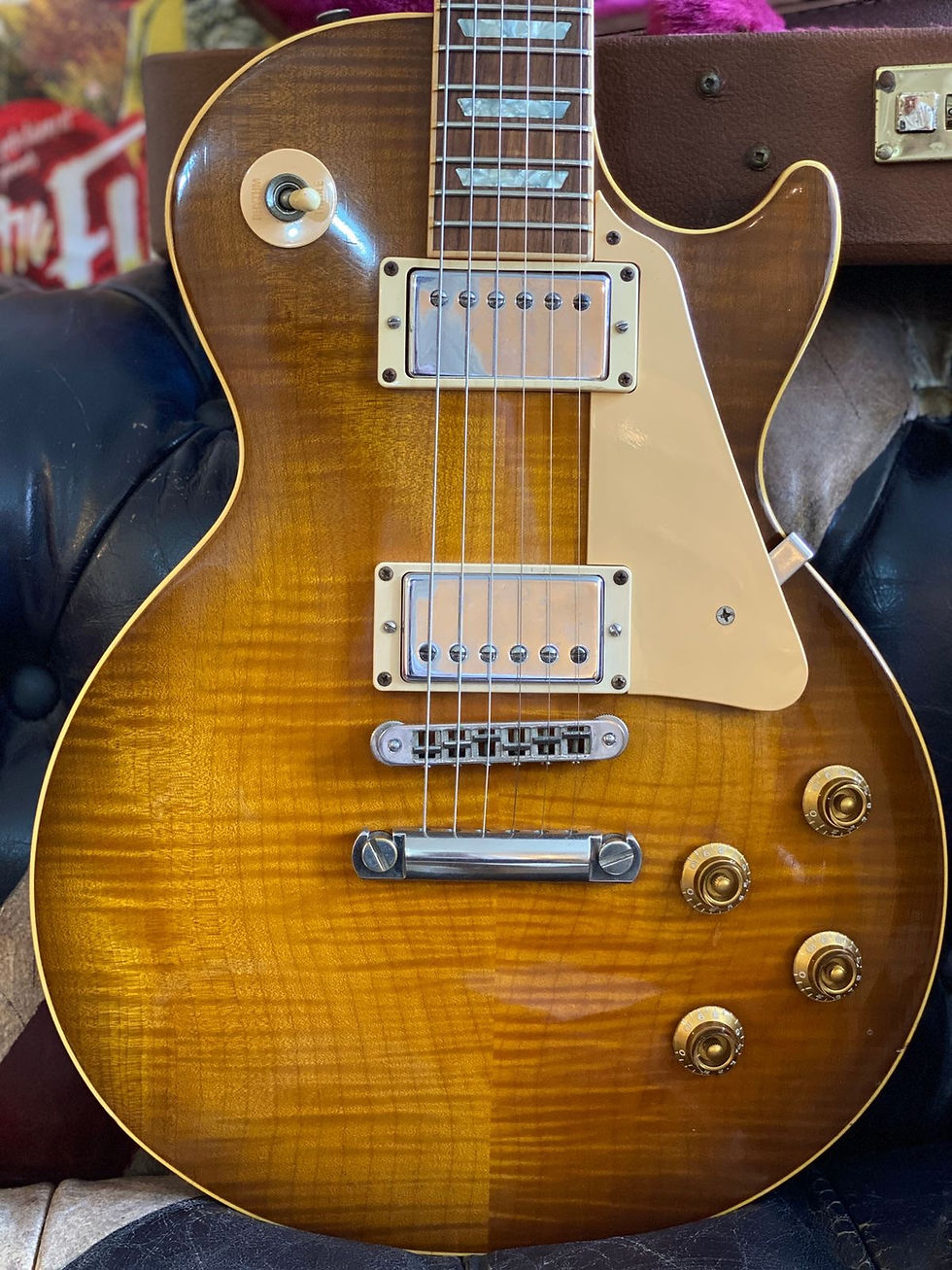 Thumbnail: Gibson Les Paul Standard 2003 Yamano Order Honey Burst Flametop Non-Chambered