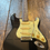 Thumbnail: Fender Stratocaster Japan 1962 RI Piano Black Tex Specials CIJ N-Serial w/ Docs