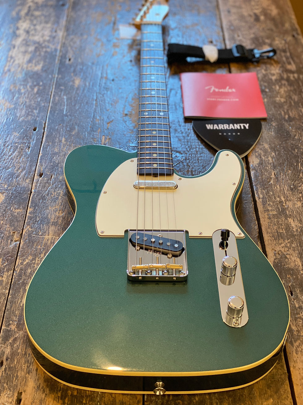 Thumbnail: Fender FSR Japan Domestic Sherwood Green Metallic Alder/Rosewood Telecaster