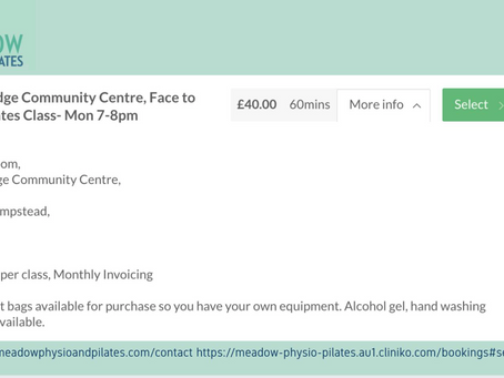 Monday Pilates Classes - Gadebridge Community Centre - 7-8pm