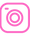 Instagramsymbol in Pink