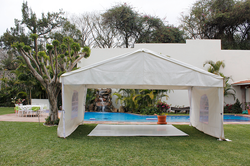Carpa con tarima