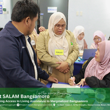 Project SALAM Bangsamoro pinatatag ang sistema sa matagumpay na pagbuo ng Operations Manual