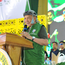 Maguindanao del Norte gubernatorial candidate Datu Tucao Mastura, ibinahagi ang pagkakapili sa kanya ng Malacañang na kumandidato sa posisyon para sa May 2025 elections sa ginanap na joint proclamatio