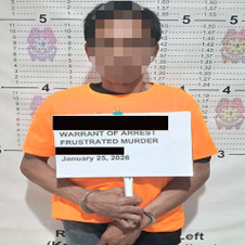 Top Most Wanted Person National Level, Top 2 Provincial Level at Top 4 Municipal Level, arestado  sa Ipil, Zamboanga Sibugay sa kasong Frustrated Murder