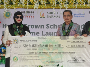 11 million pesos na pondo, laan ng MBHTE para sa feeding program ng 10,451 mag-aaral sa Maguindanao 