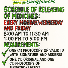Pamamahagi ng libreng gamot ng Project TABANG sa pangunguna ng Project Management office, magpapatuloy na