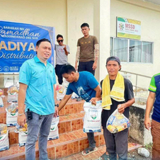 HADIYAH Isinagawa ng Provincial Government ng Maguindanao del Sur sa bayan ng Guindulungan na bahagi ng Barakah nu Ramadhan ng provincial government
