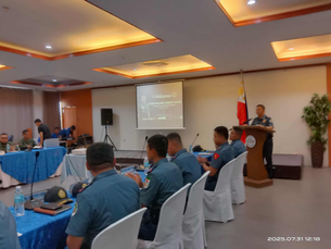 Police Brigadier General Joseph Wilson Lopez, Acting Director for Intelligence, nakipagpulong sa mga opisyal ng PNP PRO BAR at iba pang command group kaugnay sa first Parliamentary Elections sa BARMM