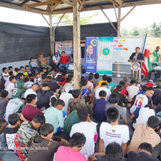 YOUTH FOR PEACE, ENVIRONMENT AT SPORT CAMPAIGN Pinangunahan ng Strategic Communications Team ng OCM sa Camp Suran.