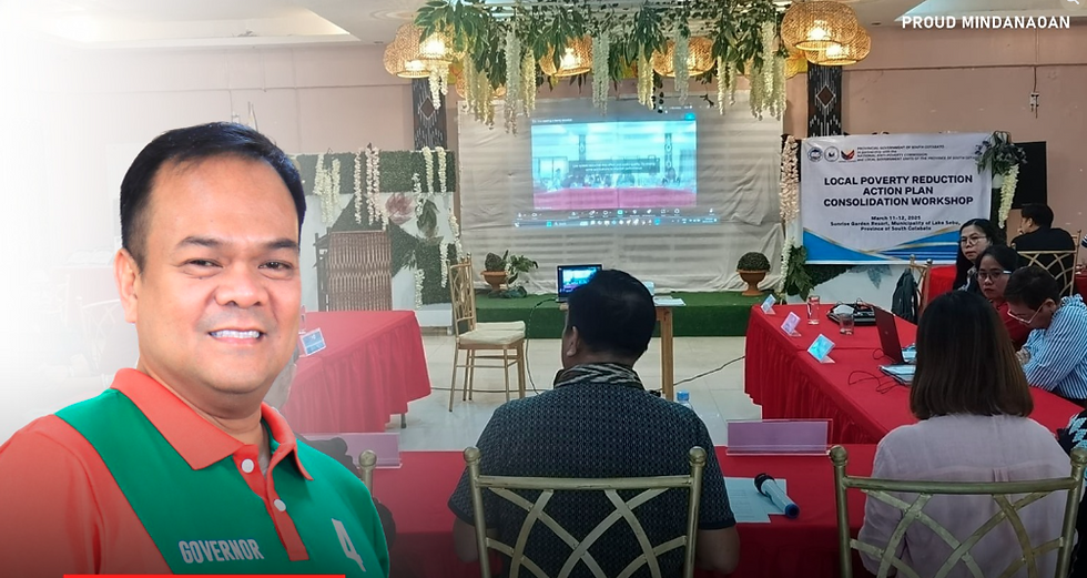 South Cotabato Governor Reynaldo Tamayo Jr, tinawag ni NAPC Usec Esnaen Catong na ama ng Local Poverty Reduction Action Plan (LPRAP)