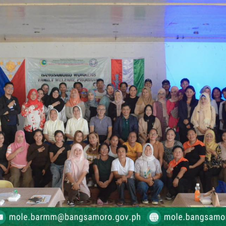 85 workers at employers sa Tawi-Tawi isinailalim ng MOLE sa family welfare orientation