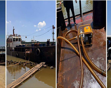 ARESTADO SA ILLEGAL PETROLEUM TRADING ang 9 na indibidwal sa isinagawang operasyon ng awtoridad sa Navotas City