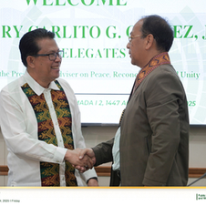 OPAPRU Sec. Carlito Galvez Jr., nakipagpulong sa mga miyembro ng BTA Parliament sa pagbisita nito sa bagong halal na Speaker Mohammad Yacob