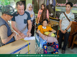 Repatriated OBW mula Kuwait, tumanggap ng â±100K disability aid mula sa MOLE-BARMM