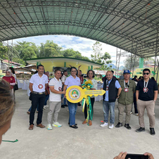 2 covered courts, itinurn over ng tanggapan ni BTA Deputy Speaker Omar Yasser Sema at MP Ramon Piang sa Upi, Maguindanao del Norte.