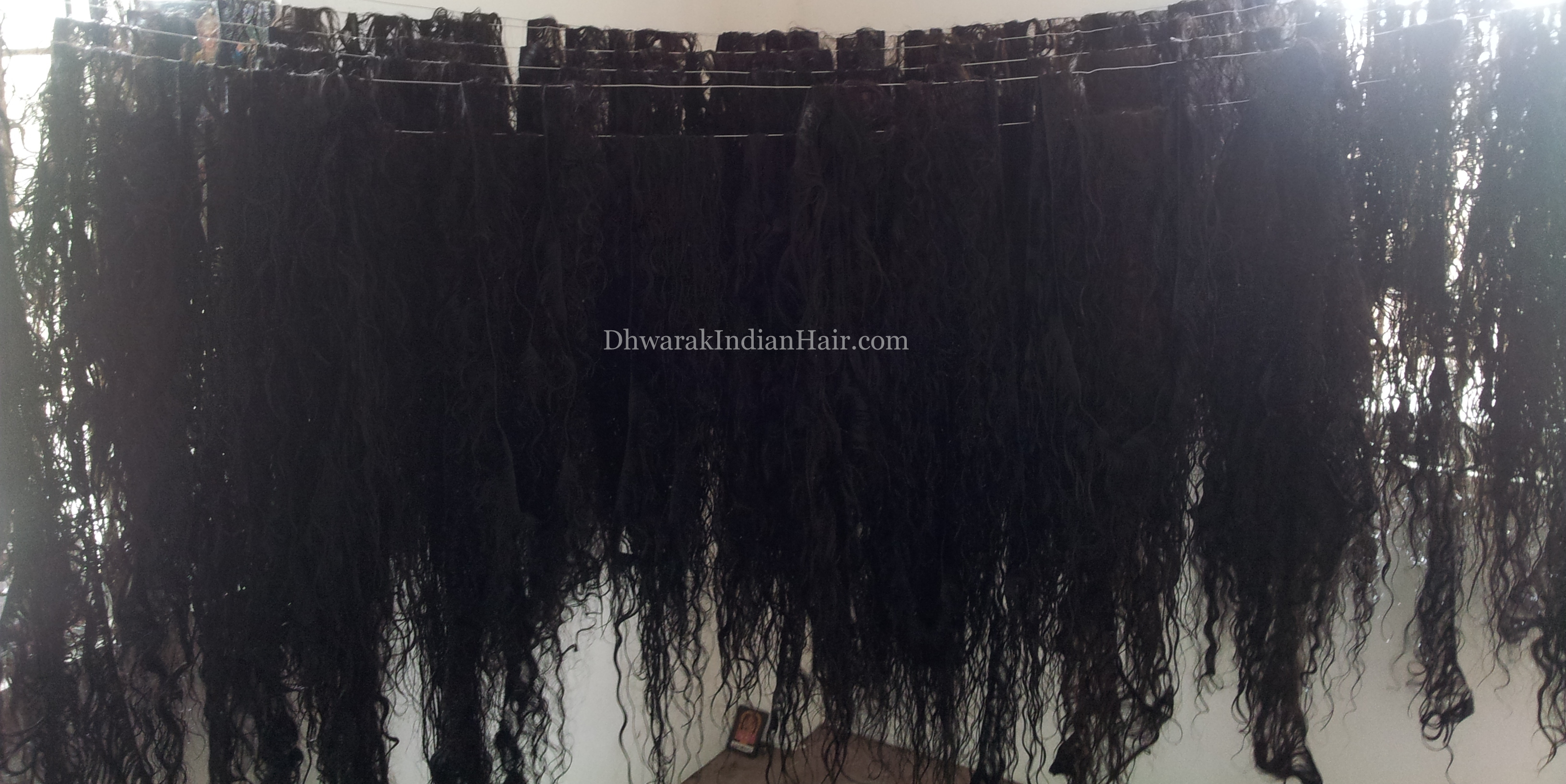 Dhwarak Indian Hair Factory Raw Human Hair Extensions Vendor in India
