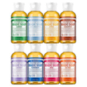 Dr. Bronner's Castile Liquid Soap Collection 8pk of 2oz