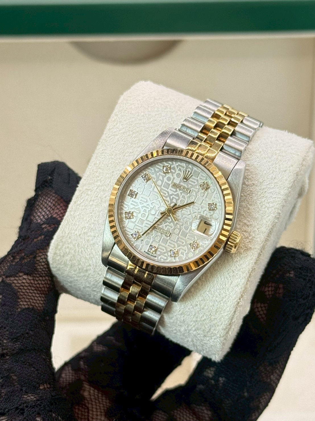 Datejust Silver Com dial