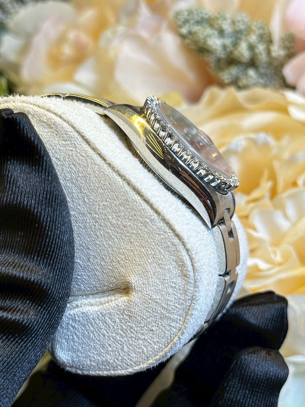ภาพขนาดย่อ: Lady Datejust Blue dial & Diamond bezel & Oyster bracelet 