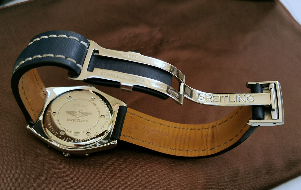 Thumbnail: Breitling Nightflight Antares, 18K Bezel