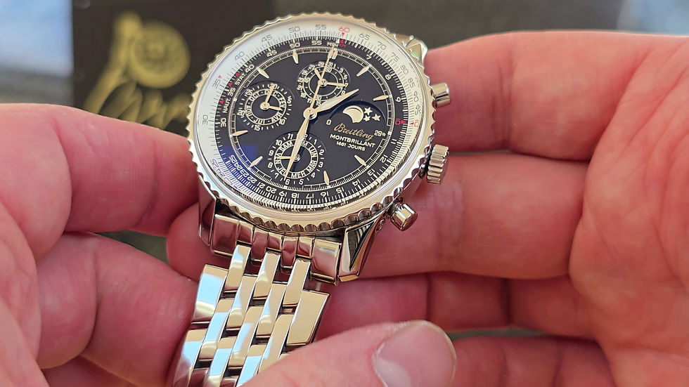 Thumbnail: 2001 Breitling 1461 'Series Special' Perpetual Calendar with Moon Phase