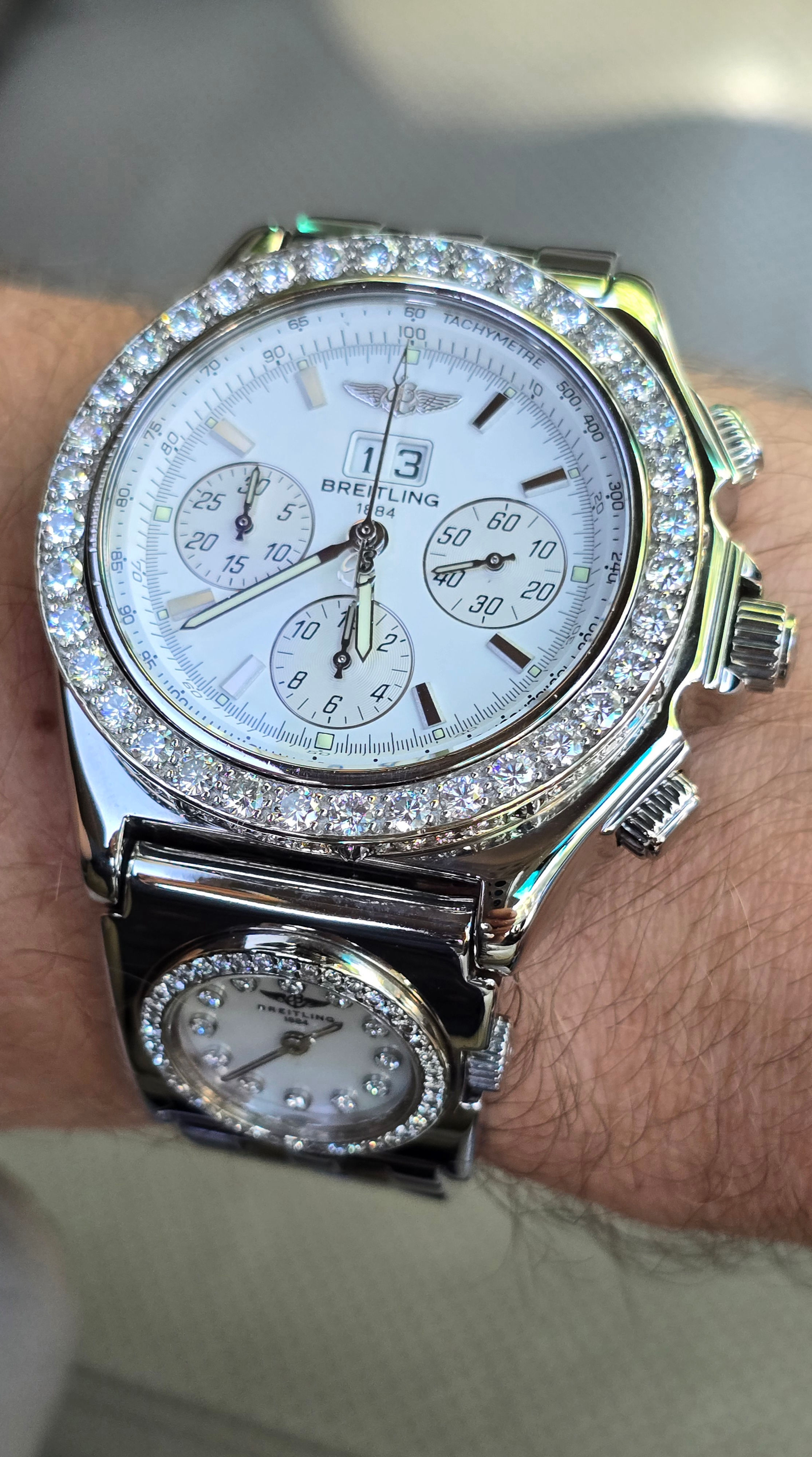 2001 Breitling Diamond Crosswind Special + MOP UTC