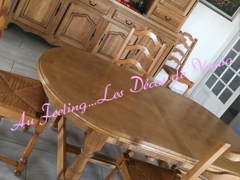 Table + Chaises