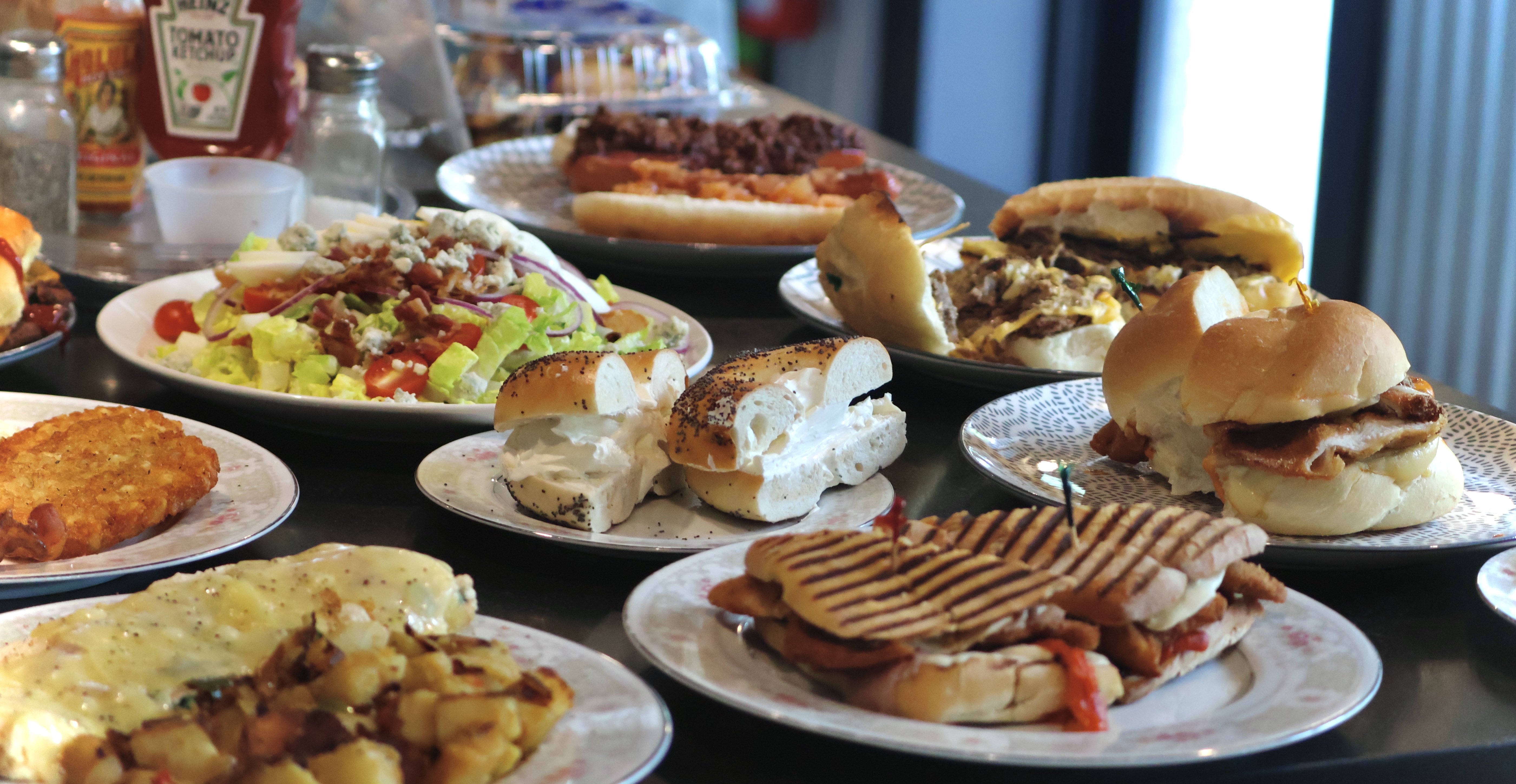 Arranged Food and Objects