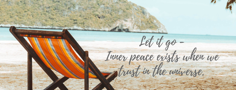 Let it go. Inner peace