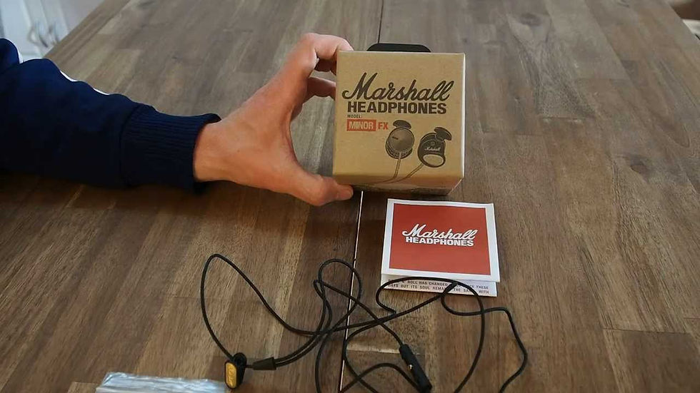 Marshall headphone