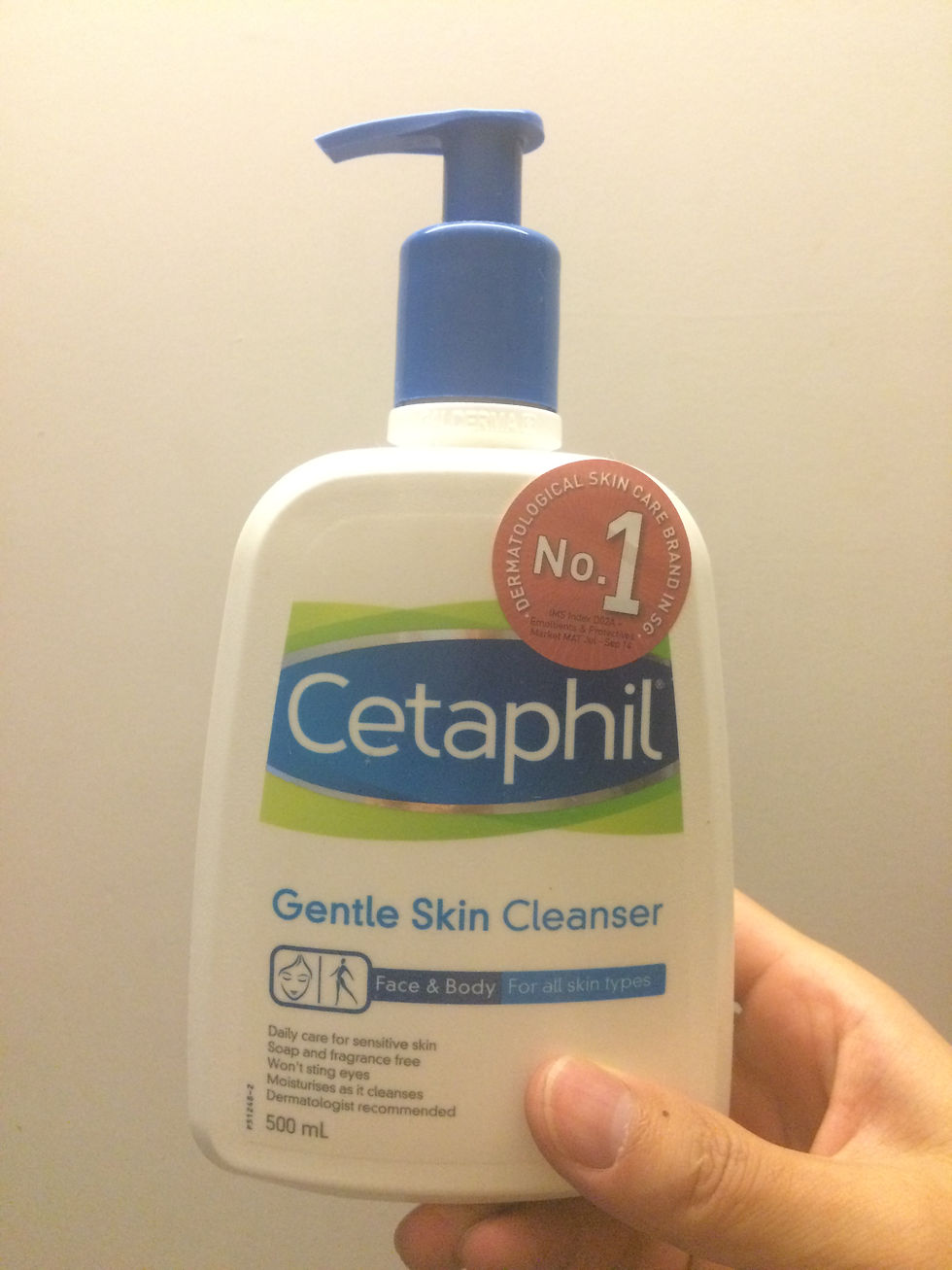 Cetaphil gentle skin cleanser 只用过一次