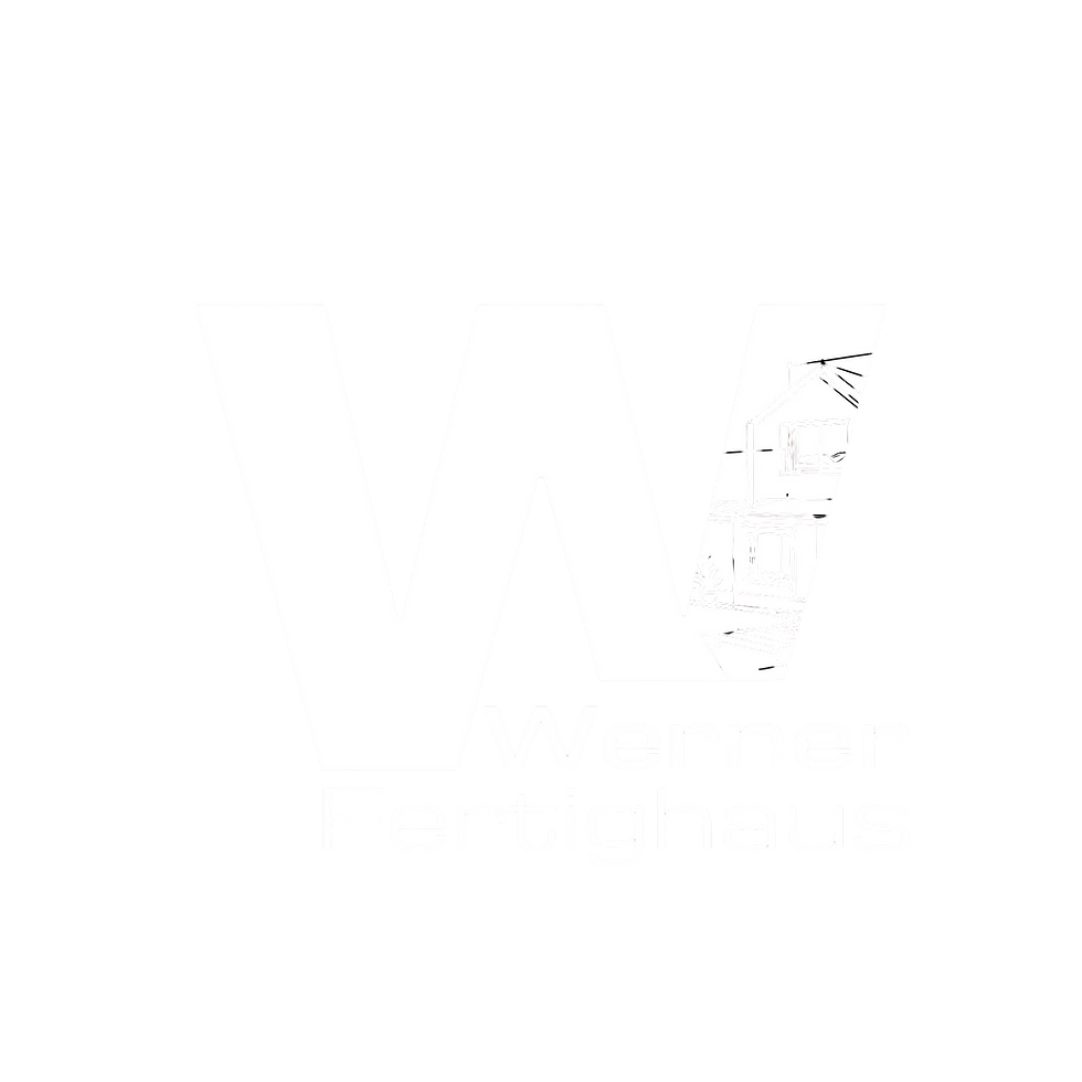 Werner Haus Logo Transparent Weiß