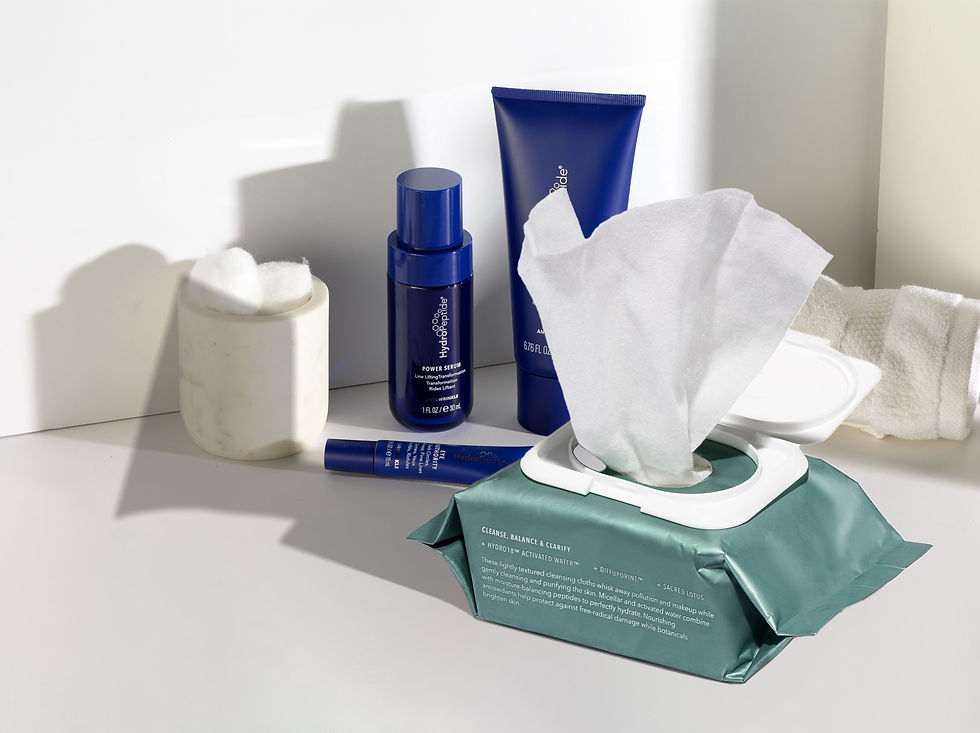 Thumbnail: Hydropeptide HydroActive Facial Cleansing Wipes - 30 treatments