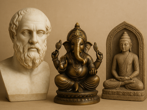 La filosofia, i miti, lo yoga .... e noi. In viaggio tra Oriente e Occidente alla ricerca di simboli che parlano ancora oggi.