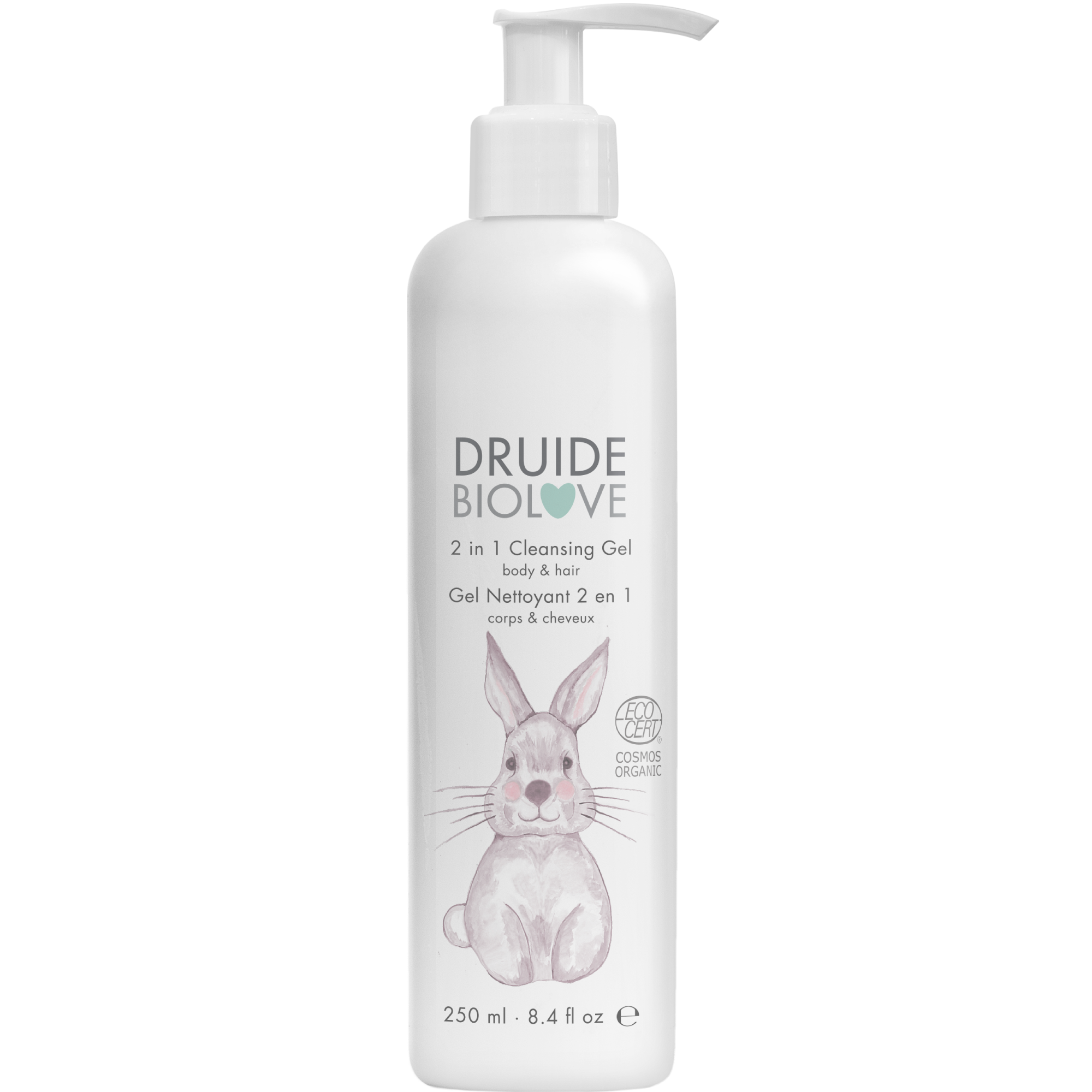 DRUIDE. 2-IN-1 CLEANSING GEL BODY & HAIR
