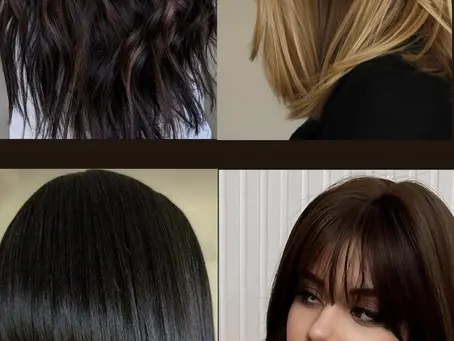 Different haircuts for various hair types & lengths
