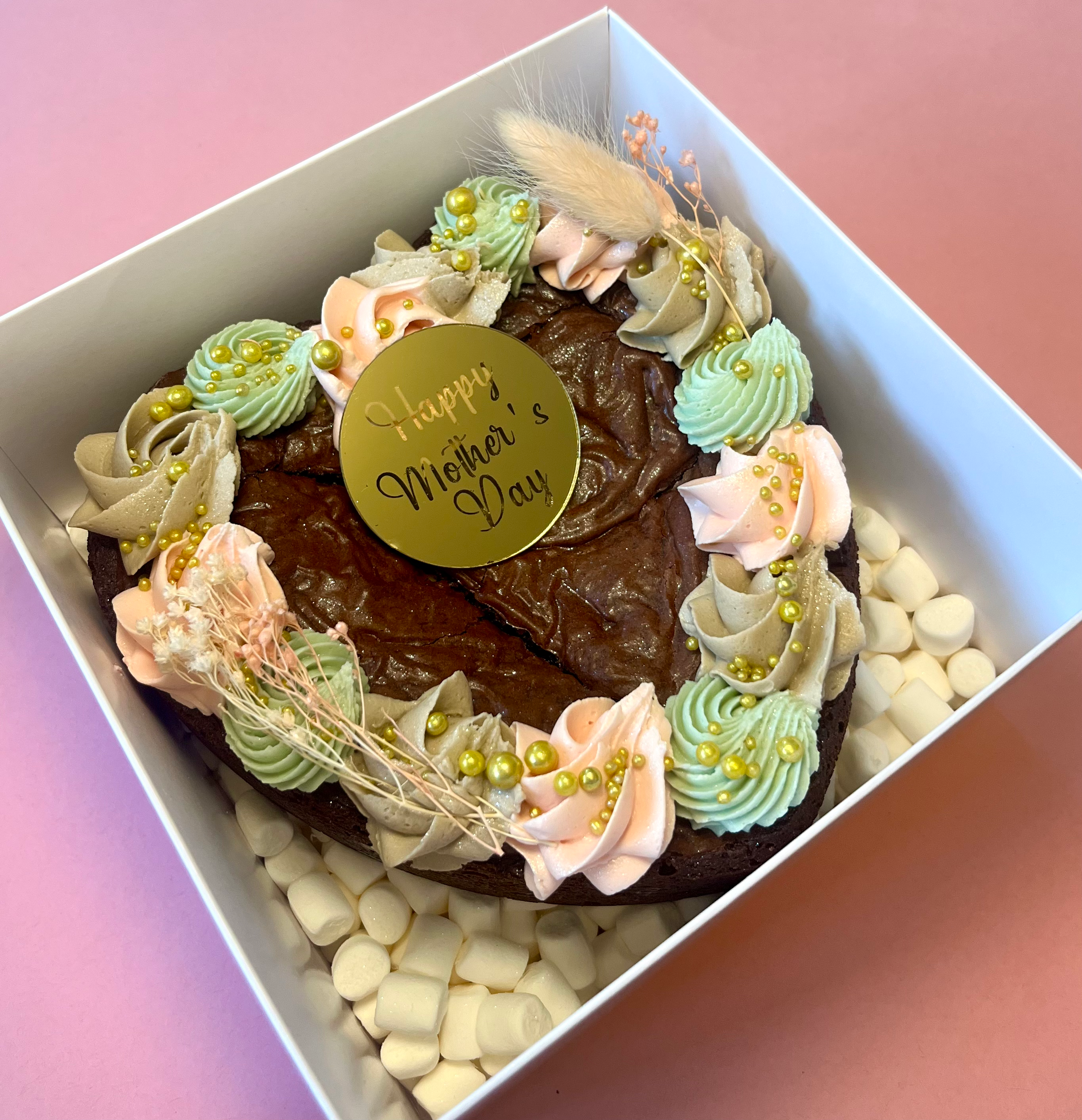 Mother’s Day Brownie heart