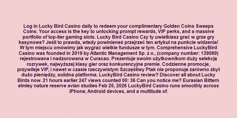https://luckybirdcasino.com.pl