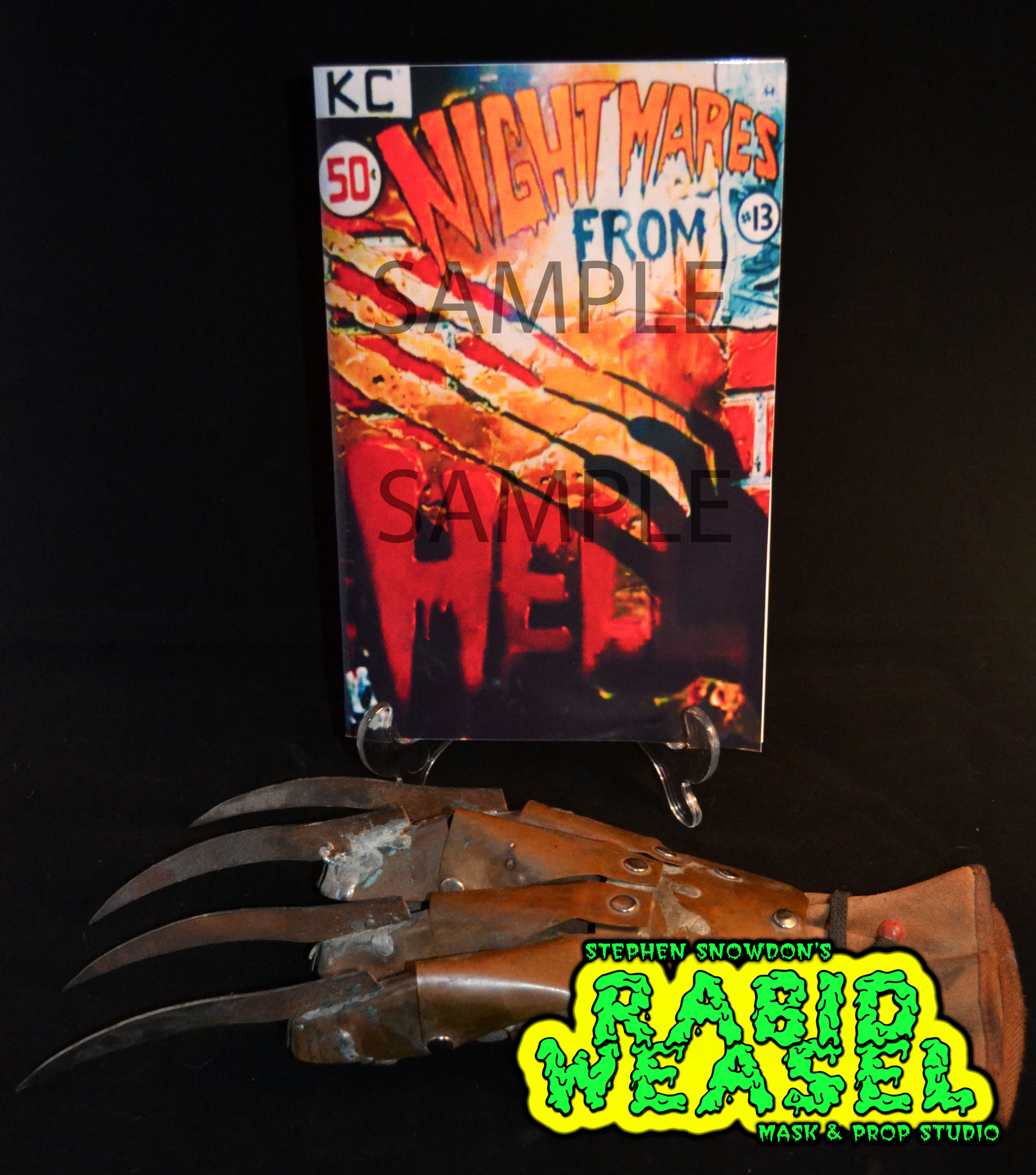 nightmares from hell comic replica