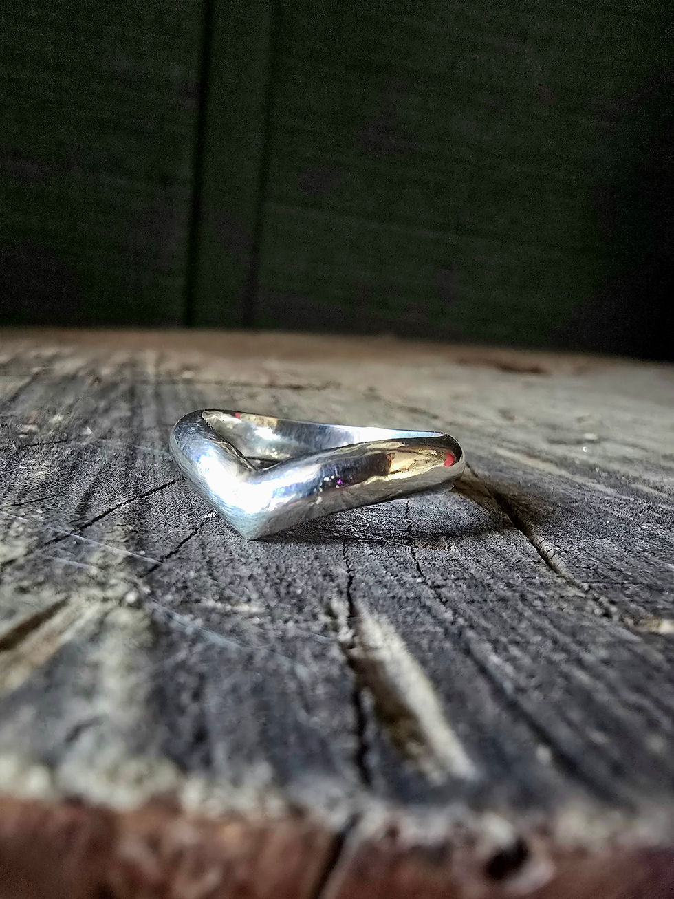 Chevron Thumb Ring 