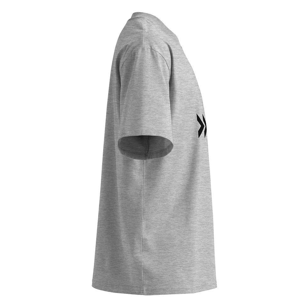 Thumbnail: Unisex organic oversized high neck t-shirt