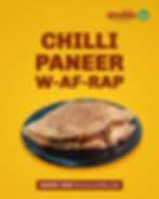 Paneer Chilli Wrap