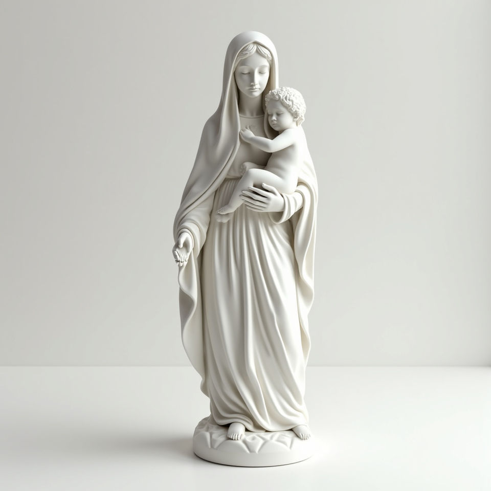 Mary and Jesus