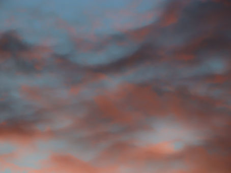 Blue and Orange Sunset