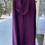 Thumbnail: SOLD. #226. Unlined purple linen cape